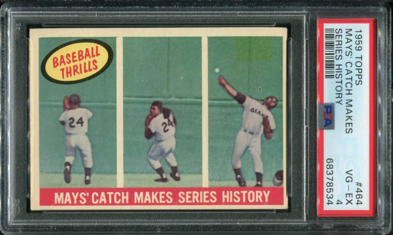 Topps Willie Mays Psa Hof All Star Cards Inc