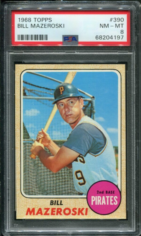 Topps Bill Mazeroski Psa Hof All Star Cards Inc