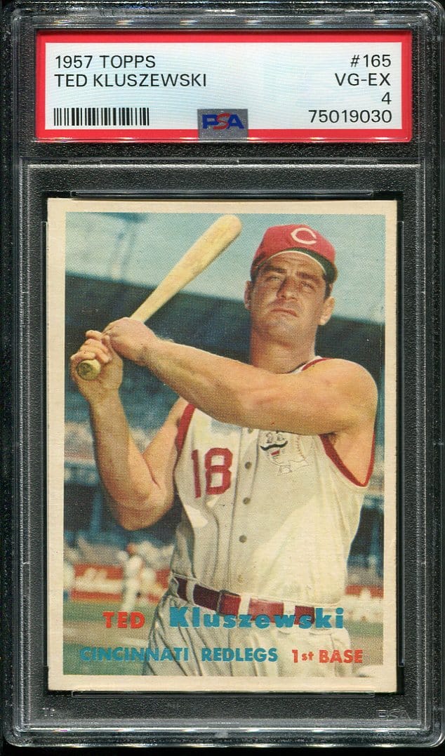 Topps Ted Kluszewski Psa All Star Cards Inc