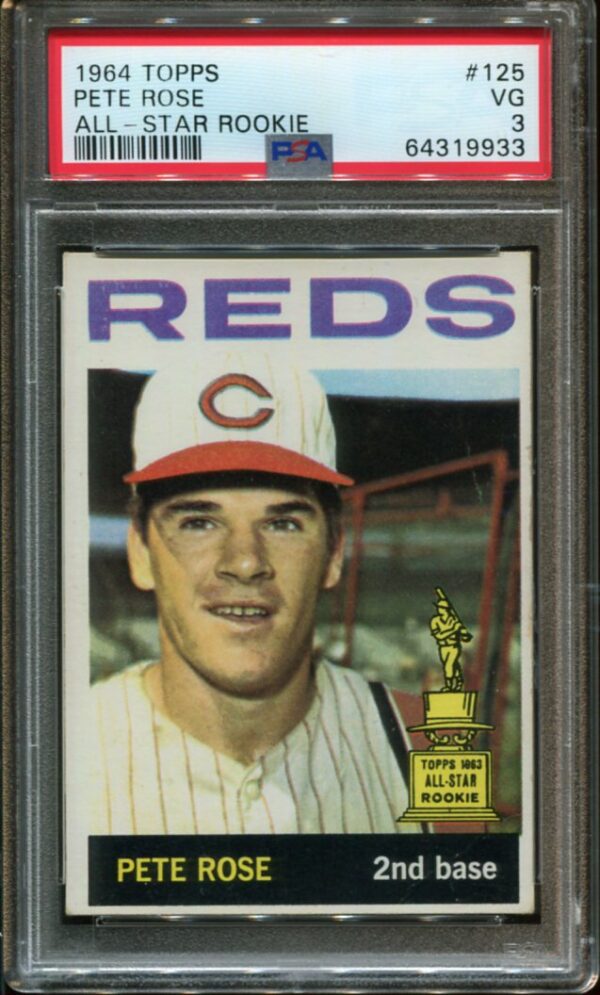 1964 Topps #125 Pete Rose PSA 3 (64319933)