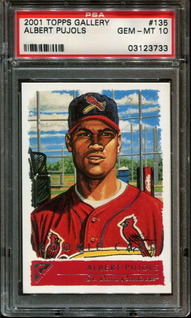 2001 Topps Gallery #135 Albert Pujols RC PSA 10 (03123733) - All