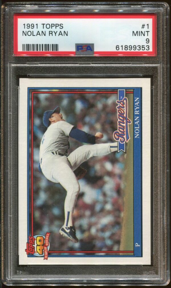 1991 Topps #1 Nolan Ryan PSA 9 (61899353)