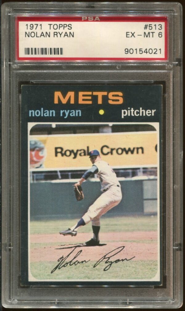 1971 Topps #513 Nolan Ryan PSA 6 HOF (90154021)