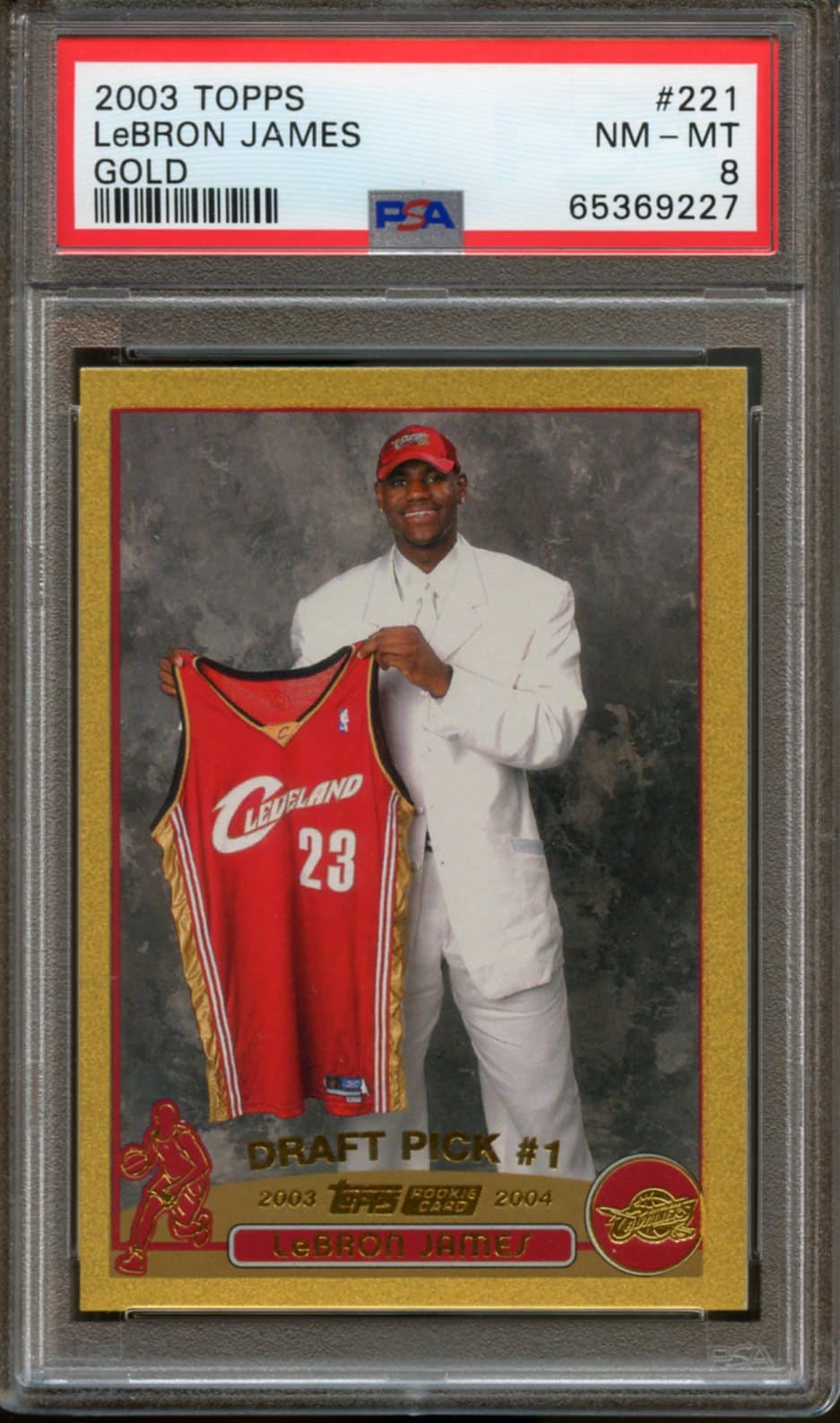 Lebron James OMR Future Star Gold Rookie deals RC Edition # /100 PTG Graded *RARE!*. P