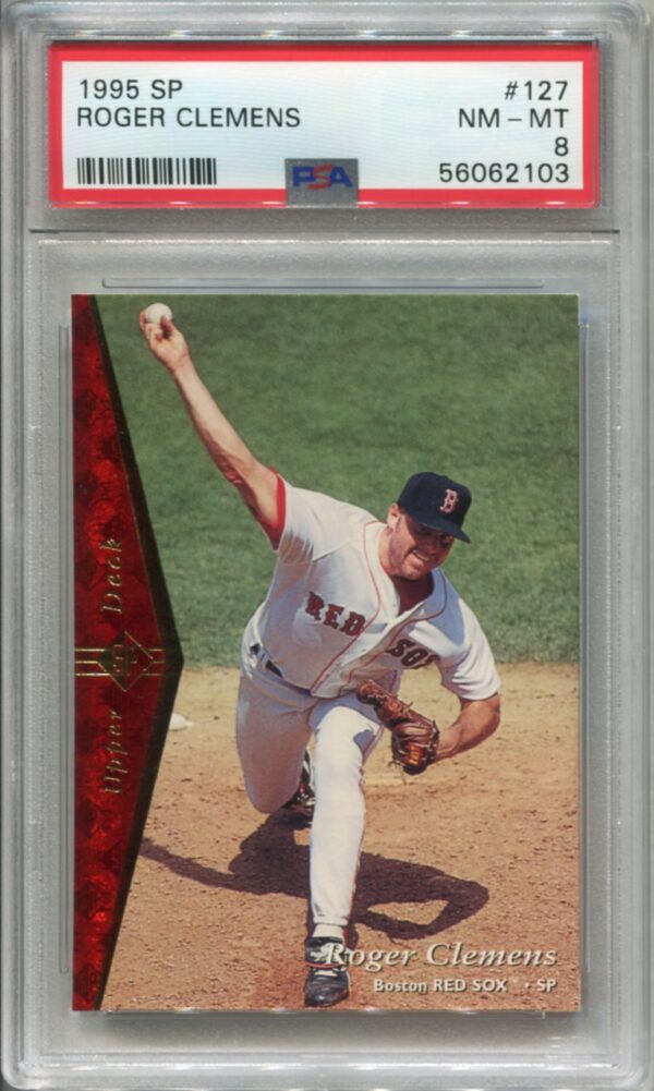 1995 Upper Deck SP #127 Roger Clemens PSA 8 (56062103)