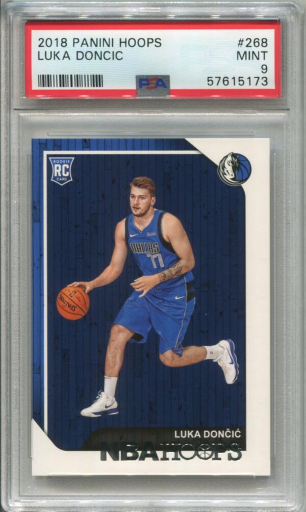 2018 Panini Hoops #268 Luka Doncic RC PSA 9 (57615173)