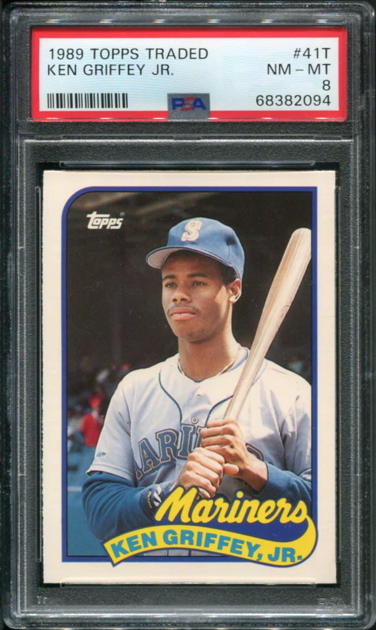 1989 Topps Traded #41T Ken Griffey, Jr. RC PSA 8 HOF (68382094) - All ...