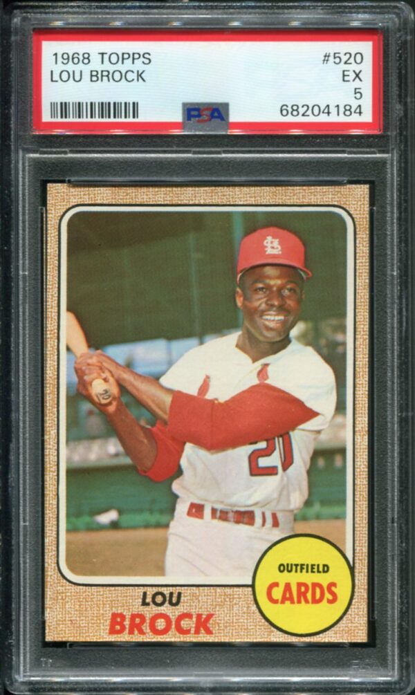 1969 Topps Lou Brock