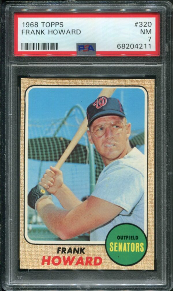 1968 Topps #320 Frank Howard PSA 7 (68204211)