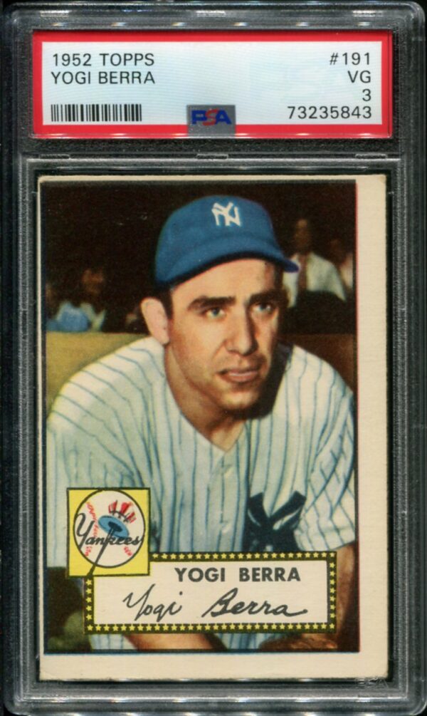 1953 Topps #104 Yogi Berra Baseball Card