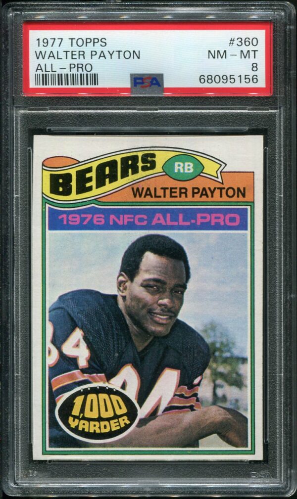 1977 Topps #360 Walter Payton PSA 8 HOF (68095156)