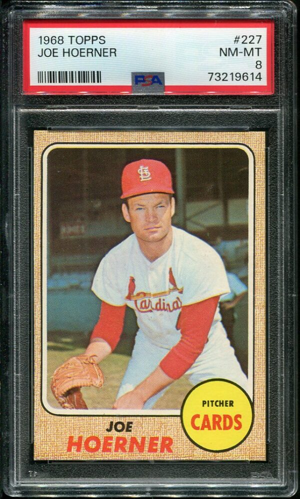 1968 Topps #227 Joe Hoerner PSA 8 (73219614) - All Star Cards Inc