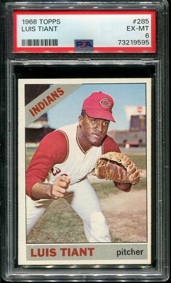 At Auction: Luis Tiant all star baseball card