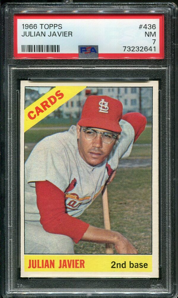 1966 Topps #320 Bob Gibson St. Louis Cardinals Baseball Card Nm