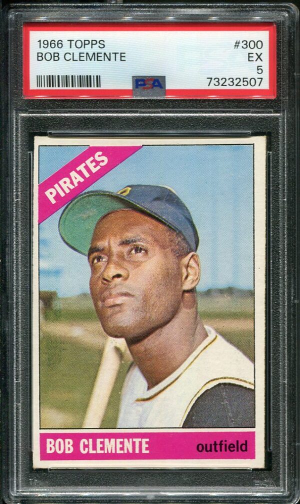 Roberto Clemente 1966 Topps Card #300