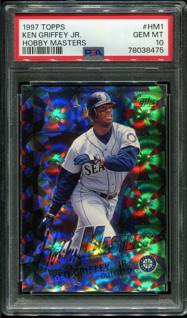 1997 Topps Hobby Masters #HM1 Ken Griffey Jr PSA 10 Baseball Card