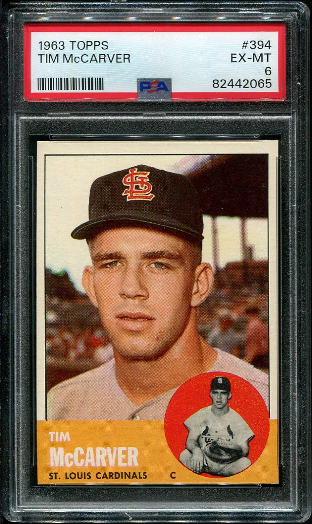 Topps Tim Mccarver Psa All Star Cards Inc