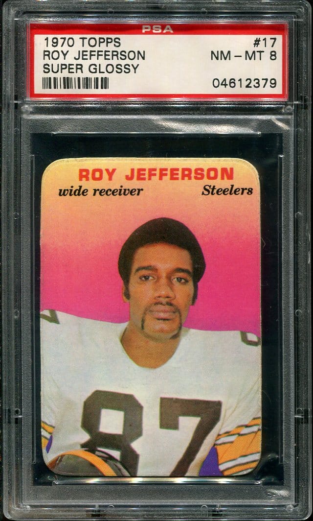 Tough 1970 Topps Super Glossy 17 Roy Jefferson Psa 8 04612379 All Star Cards Inc 9222