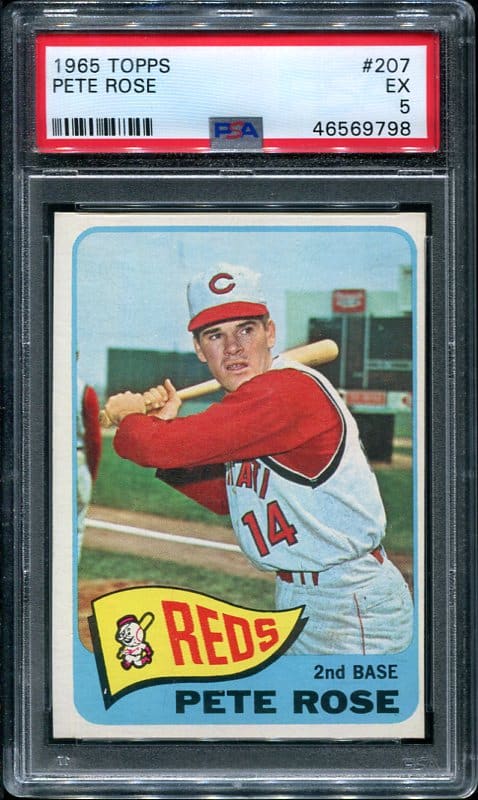 1965 Topps #207 Pete Rose PSA 5 (46569798) - All Star Cards Inc