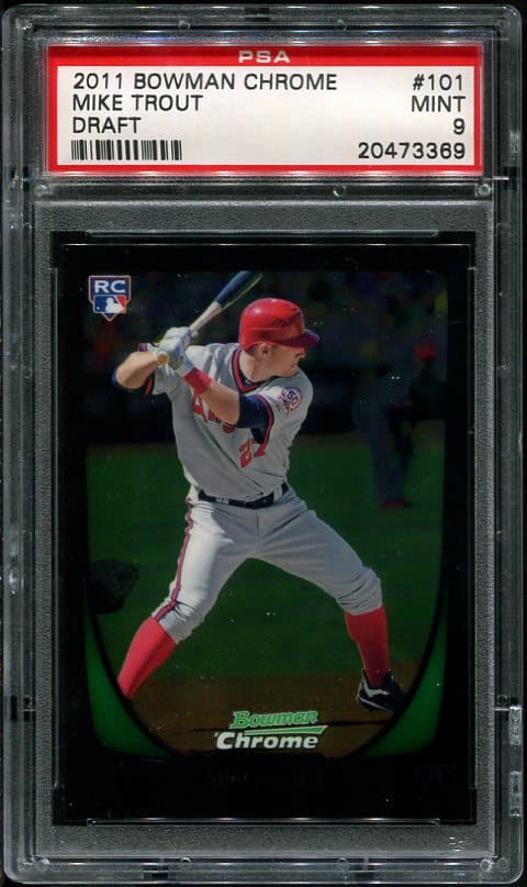 Mike on sale Trout Bowman RC